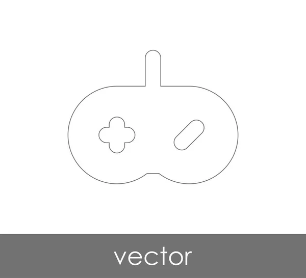 Icône de joystick — Image vectorielle