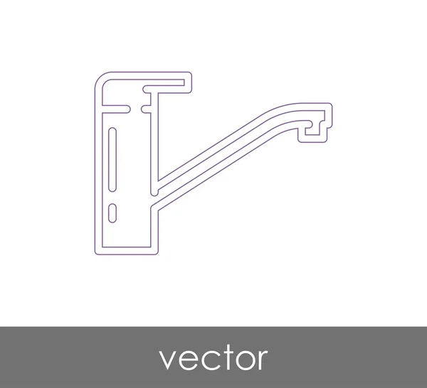 Illustration Vectorielle Icône Robinet — Image vectorielle