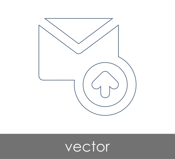 Verzenden van e-mailpictogram — Stockvector