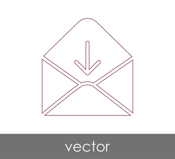 Vector Illustration Envelope Icon Sign — Stock Vector