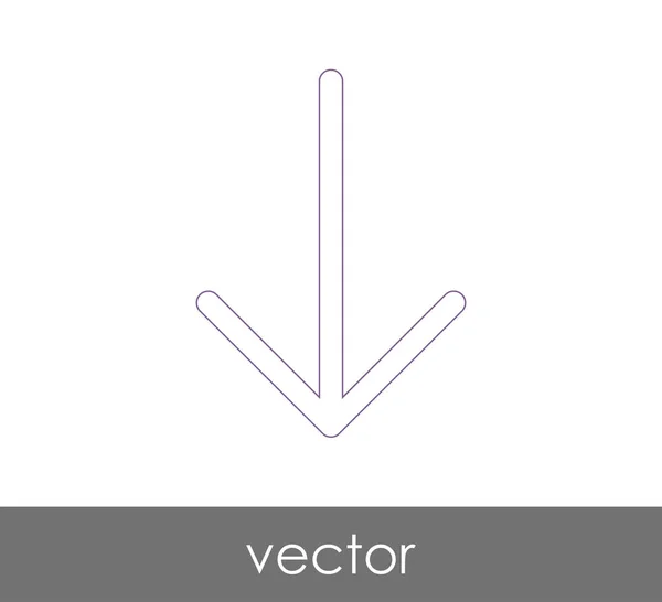 Descargar icono de flecha — Vector de stock