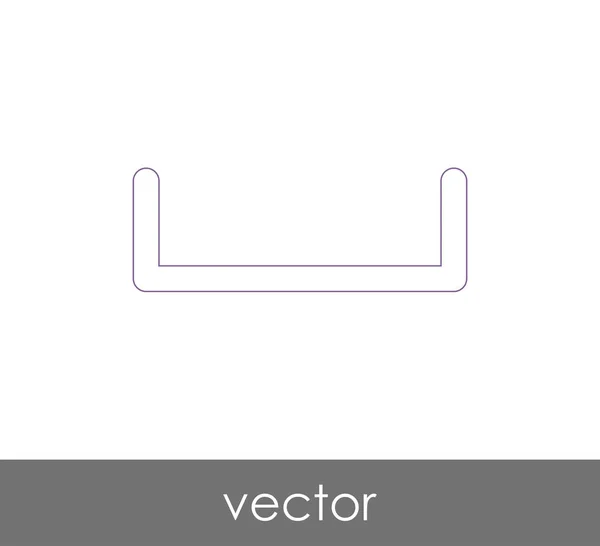 Vektor Illustration Design Arkiv Ikonen — Stock vektor