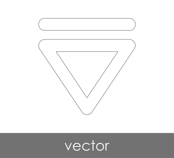 Ikon buka vektor - Stok Vektor