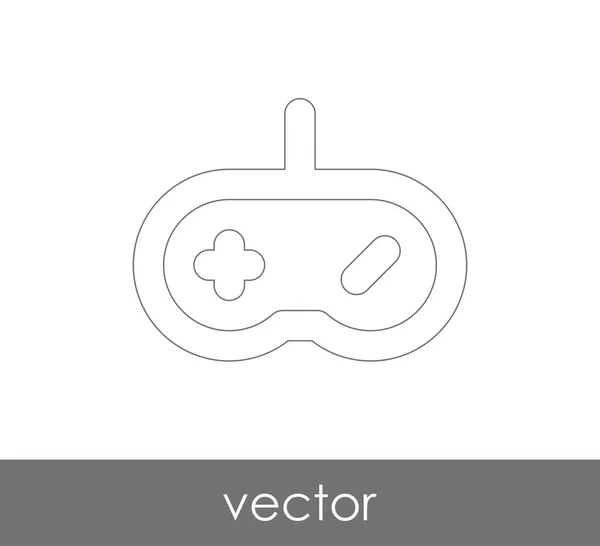 Icône de joystick — Image vectorielle