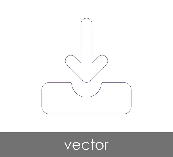 Scarica l'icona freccia — Vettoriale Stock