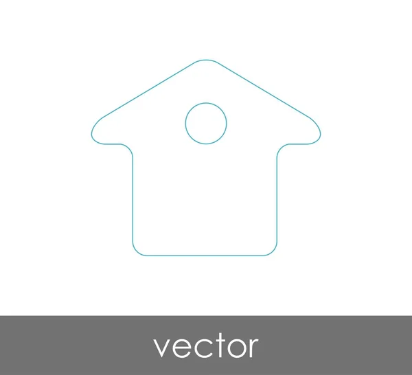 Huis web pictogram — Stockvector