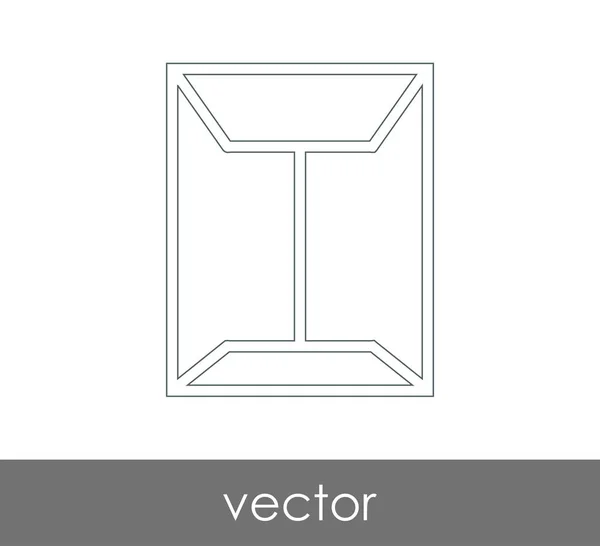 Векторні Ілюстрації Значок Конверта Знак — стоковий вектор