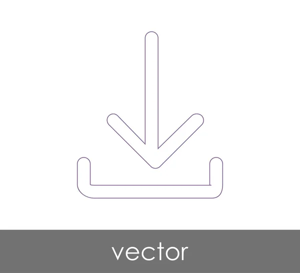 Звантажити Піктограму Стрілкою Векторні Ілюстрації — стоковий вектор