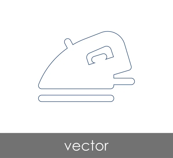 Vector Ilustración Diseño Icono Hierro — Vector de stock