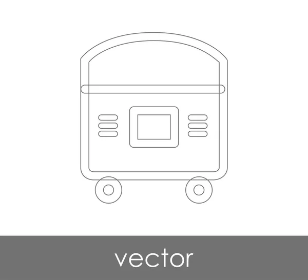 Icône de vecteur de ventilateur — Image vectorielle