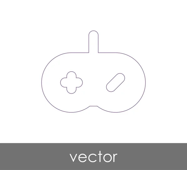 Ícone de joystick — Vetor de Stock