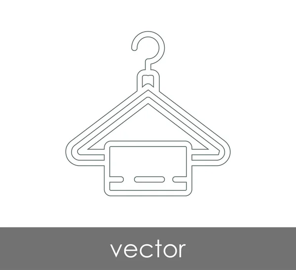 Colgador icono web — Vector de stock