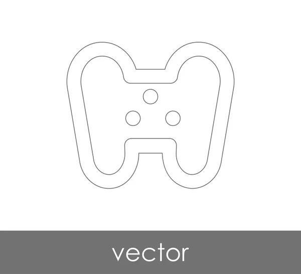 Icône de joystick — Image vectorielle