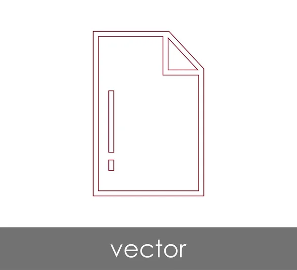 Значок Документа Веб Дизайну Додатків — стоковий вектор