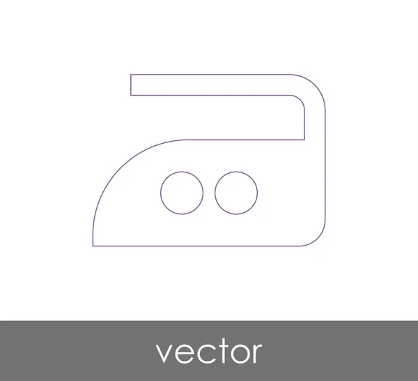 Vector Ilustración Diseño Icono Hierro — Archivo Imágenes Vectoriales