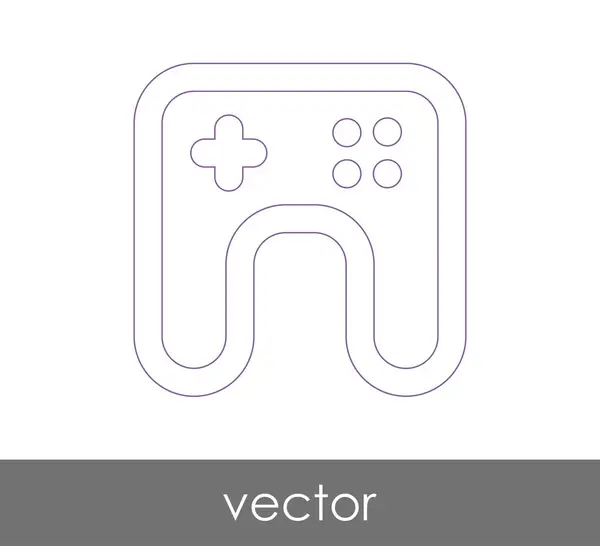 Icône de joystick — Image vectorielle