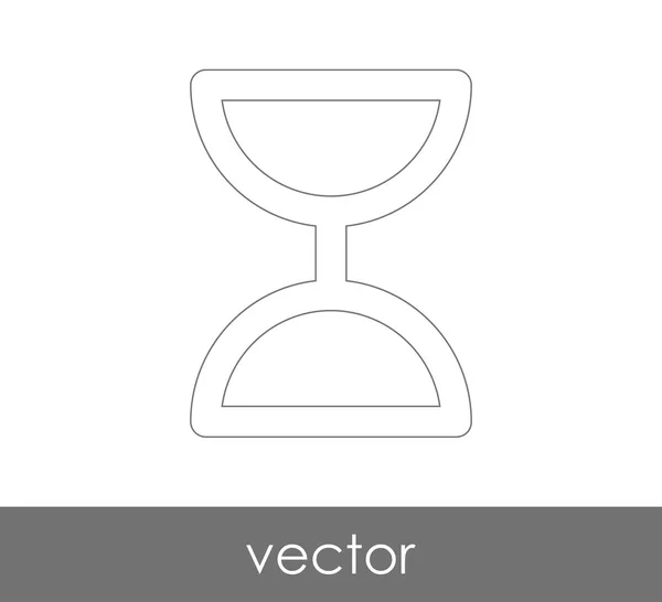 Vektor Illustration Design Der Sanduhr Symbol — Stockvektor