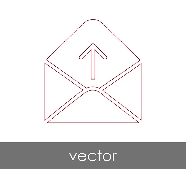 Vektorabbildung Umschlagsymbol Zeichen — Stockvektor