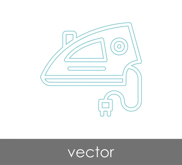 Vector Ilustración Diseño Icono Hierro — Vector de stock