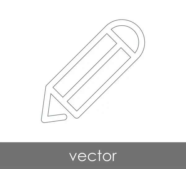 Editar icono de concepto — Vector de stock