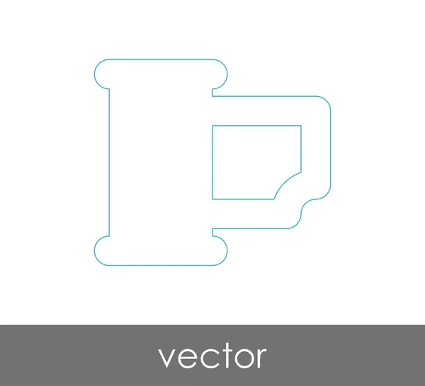 Icono Película Para Diseño Web Aplicaciones — Vector de stock