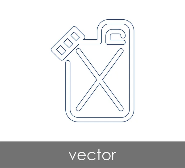 Üzemanyag tud ikon — Stock Vector
