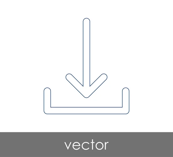 Scarica l'icona freccia — Vettoriale Stock