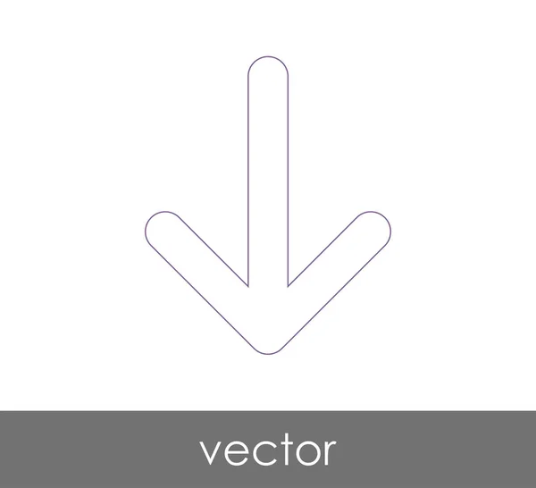 Descargar Icono Flecha Ilustración Vectores — Vector de stock