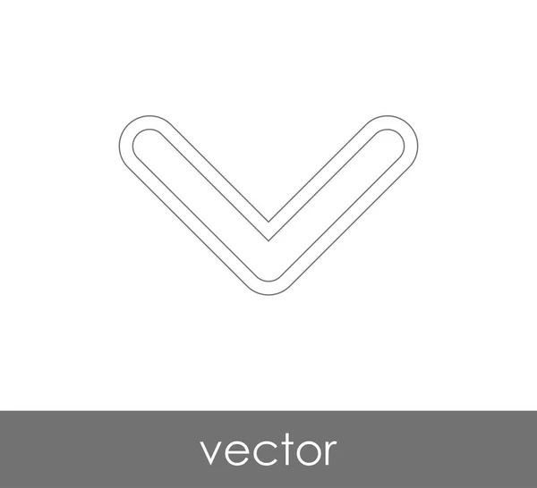 Stáhnout Ikonu Šipky Vektorové Ilustrace — Stockový vektor