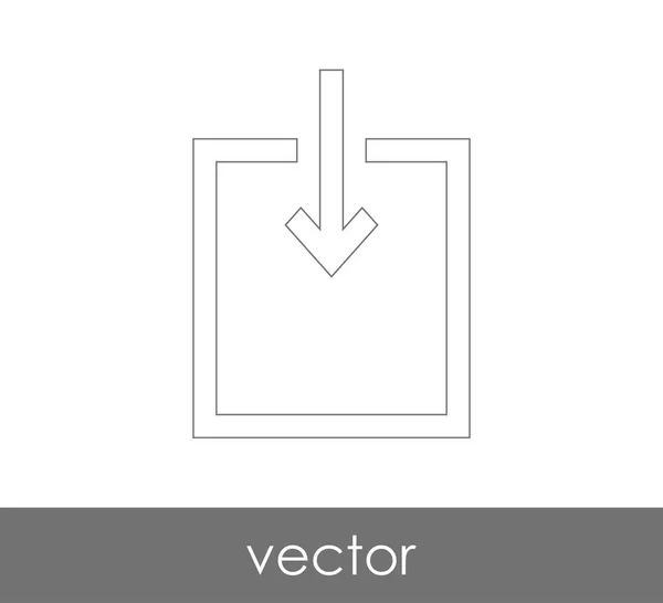 Descargar icono de flecha — Vector de stock