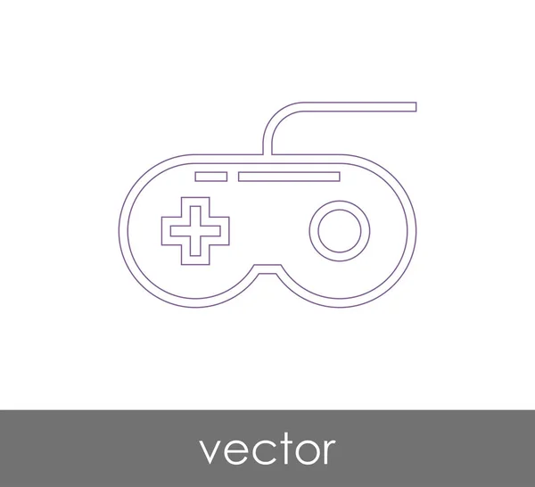 Icône de joystick — Image vectorielle