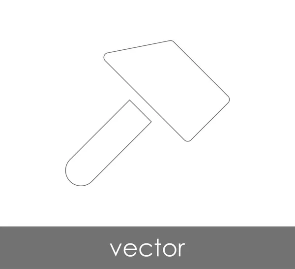 Hammer web icon — Stock Vector