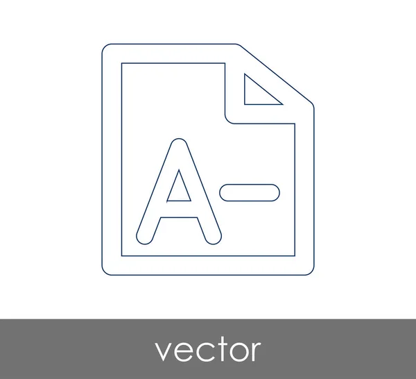 Un icono de más grado — Vector de stock