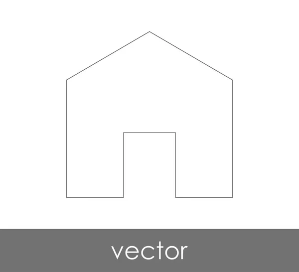 Home web icon — Stock Vector