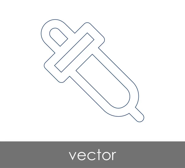 Kapátkem Lékařské Ikona Vektorové Ilustrace — Stockový vektor