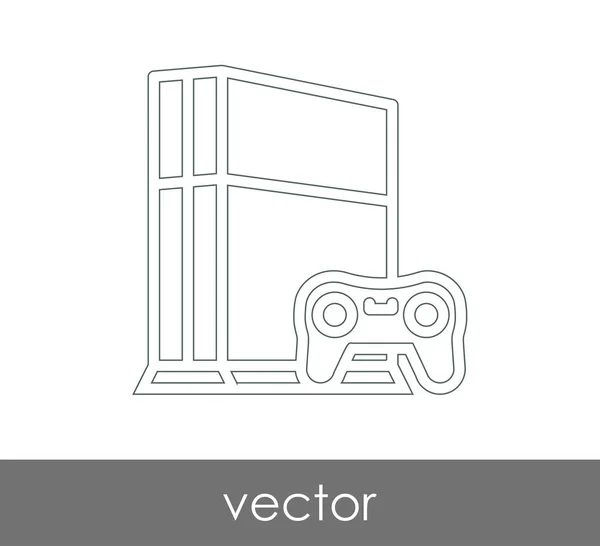 Ícone de joystick — Vetor de Stock