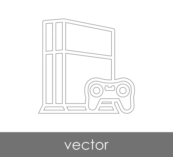 Icône de joystick — Image vectorielle