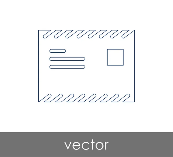 Vektorabbildung Umschlagsymbol Zeichen — Stockvektor