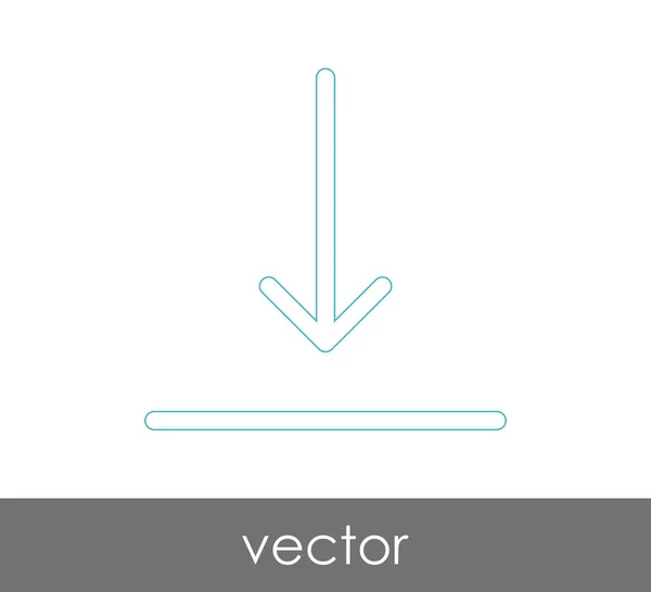 Pfeil Symbol Vektorillustration Herunterladen — Stockvektor