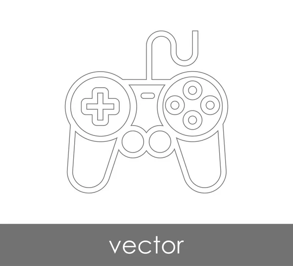 Icône de joystick — Image vectorielle