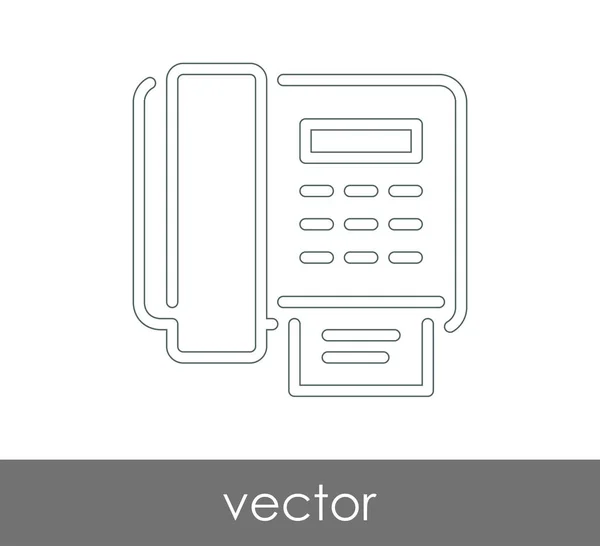 Icône Fax — Image vectorielle