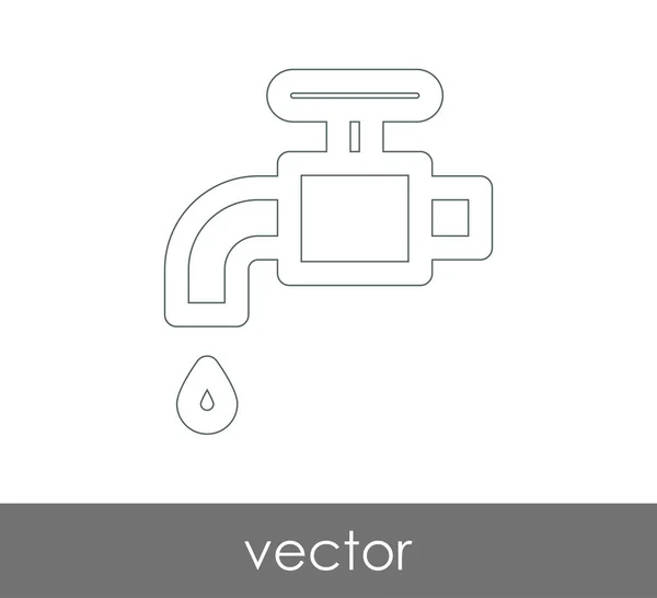 Signo de icono de grifo — Vector de stock