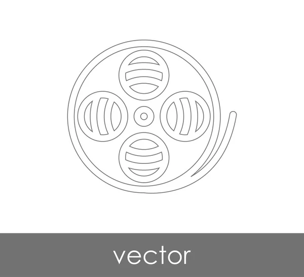 Filmikonen För Webbdesign Och Applikationer — Stock vektor