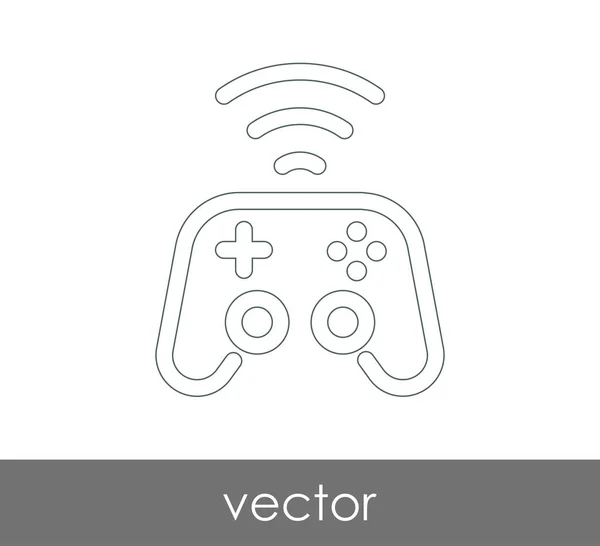 Icône de joystick — Image vectorielle