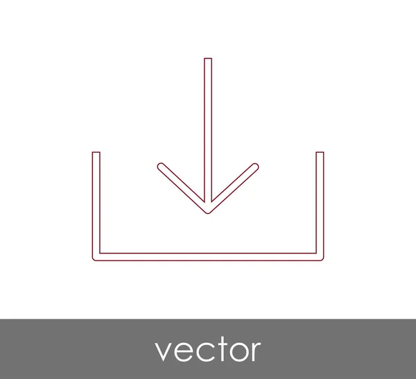 Descargar icono de flecha — Vector de stock