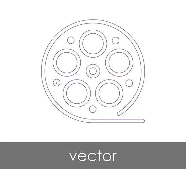 Ícone Filme Para Web Design Aplicações — Vetor de Stock