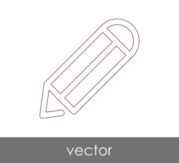 Editar icono de concepto — Vector de stock