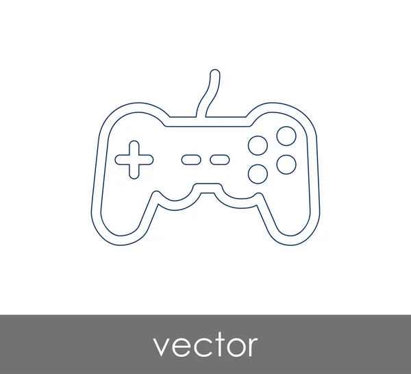 Ícone de joystick — Vetor de Stock