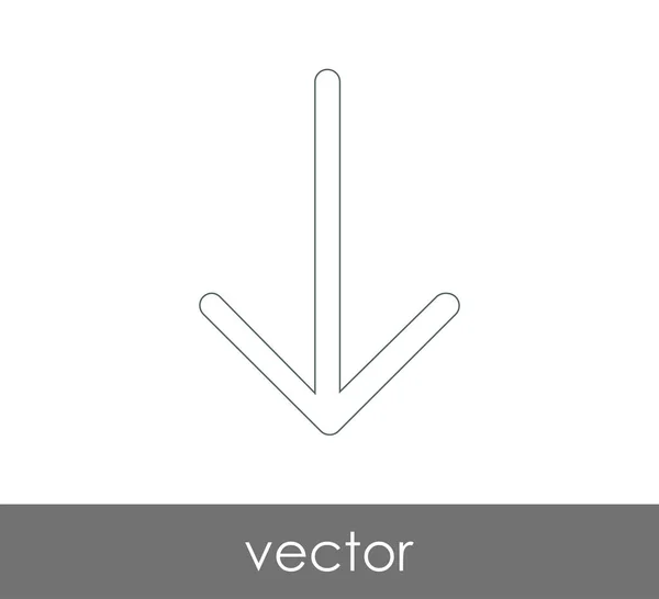 Descargar Icono Flecha Ilustración Vectores — Vector de stock