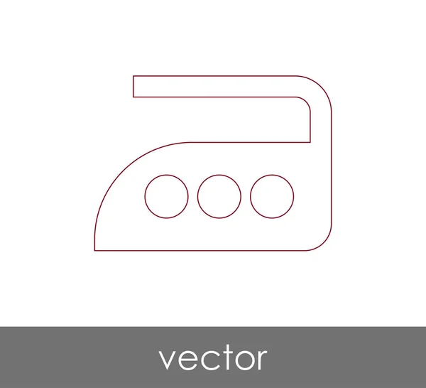 Vektor Illustration Design Der Eisen Ikone — Stockvektor
